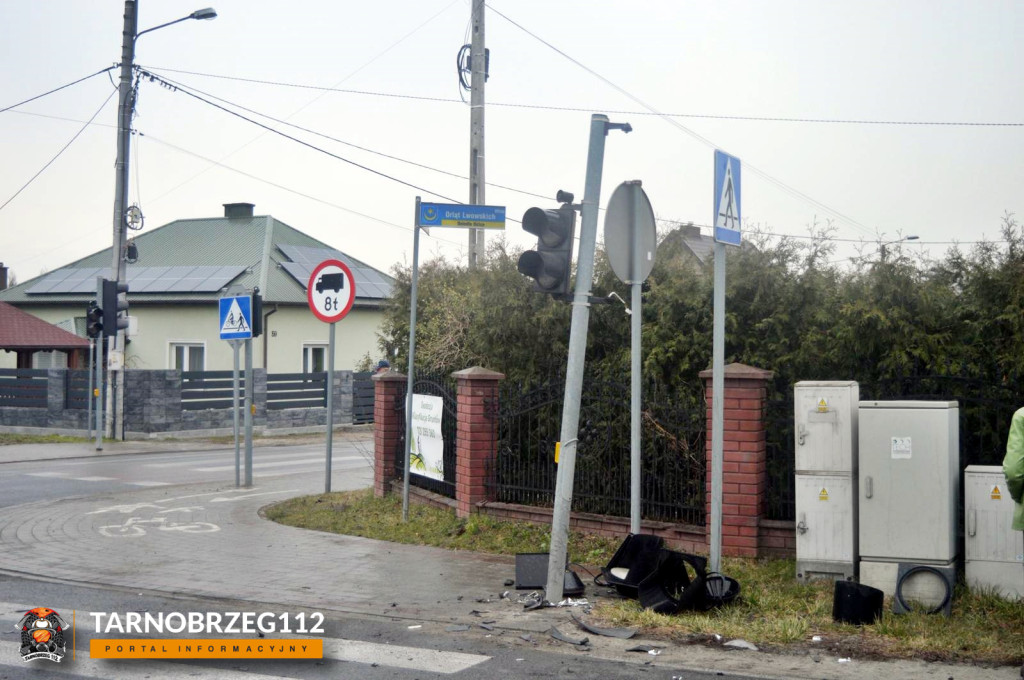 Wypadek w Tarnobrzegu (20.03.26 r.)