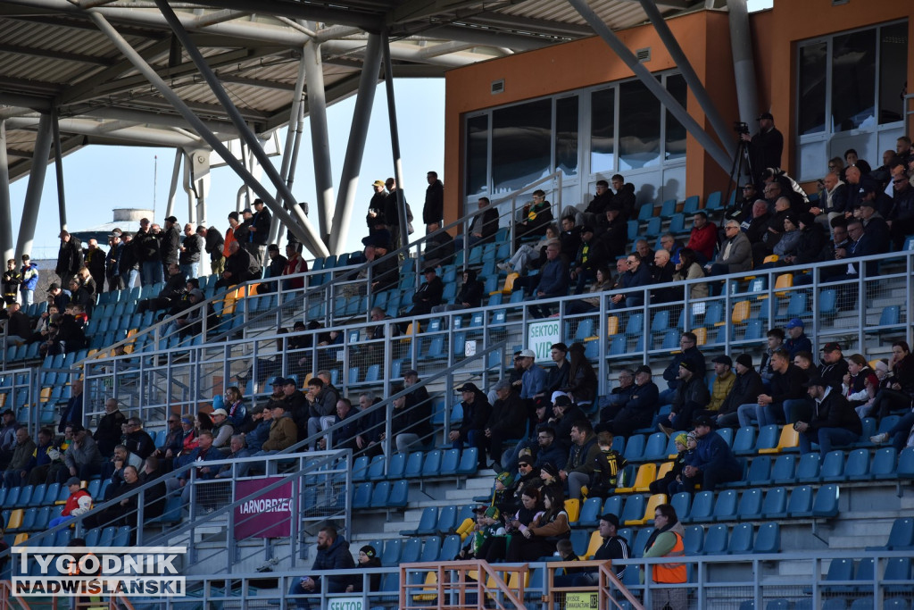 Zdjęcia kibiców na meczu Siarka - Chełmianka