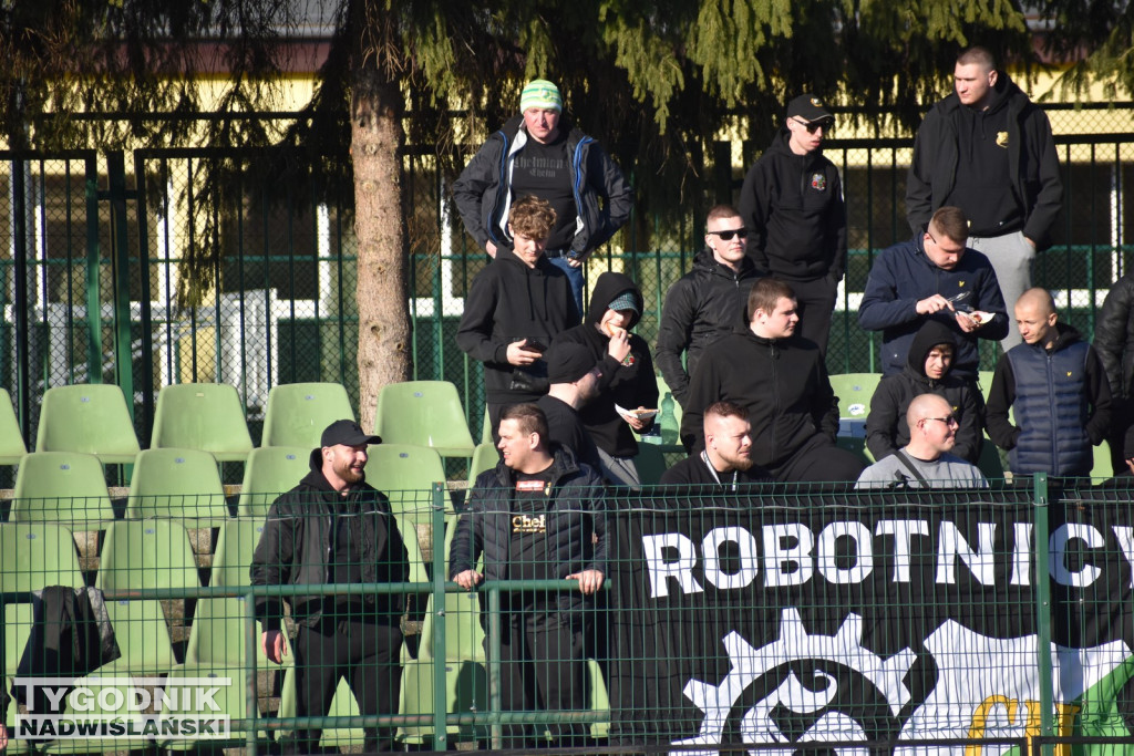 Zdjęcia kibiców na meczu Siarka - Chełmianka