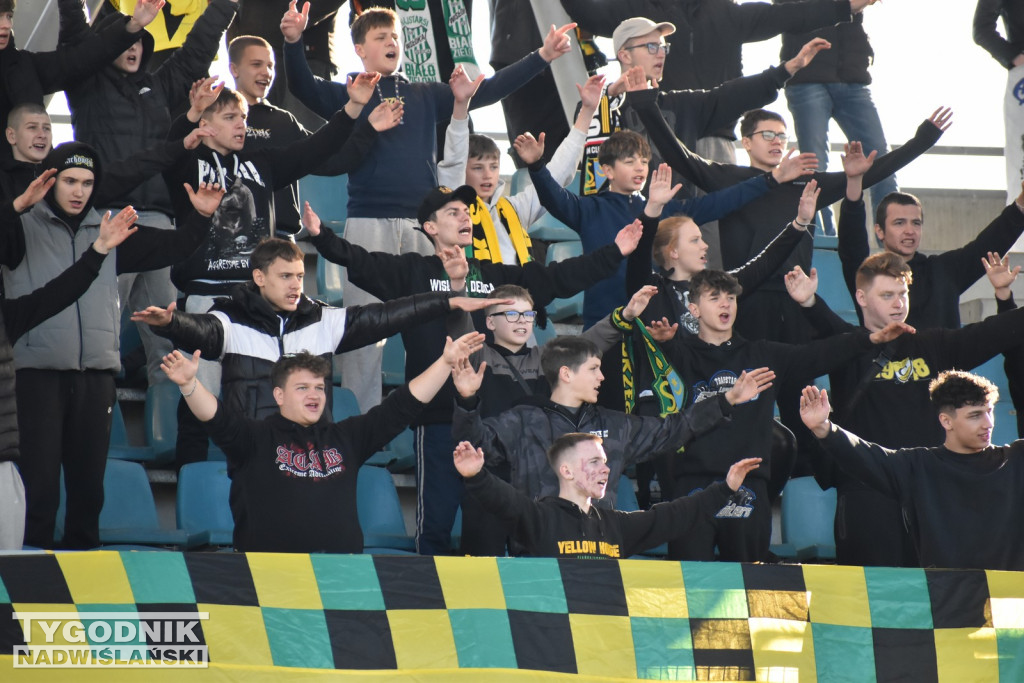 Zdjęcia kibiców na meczu Siarka - Chełmianka