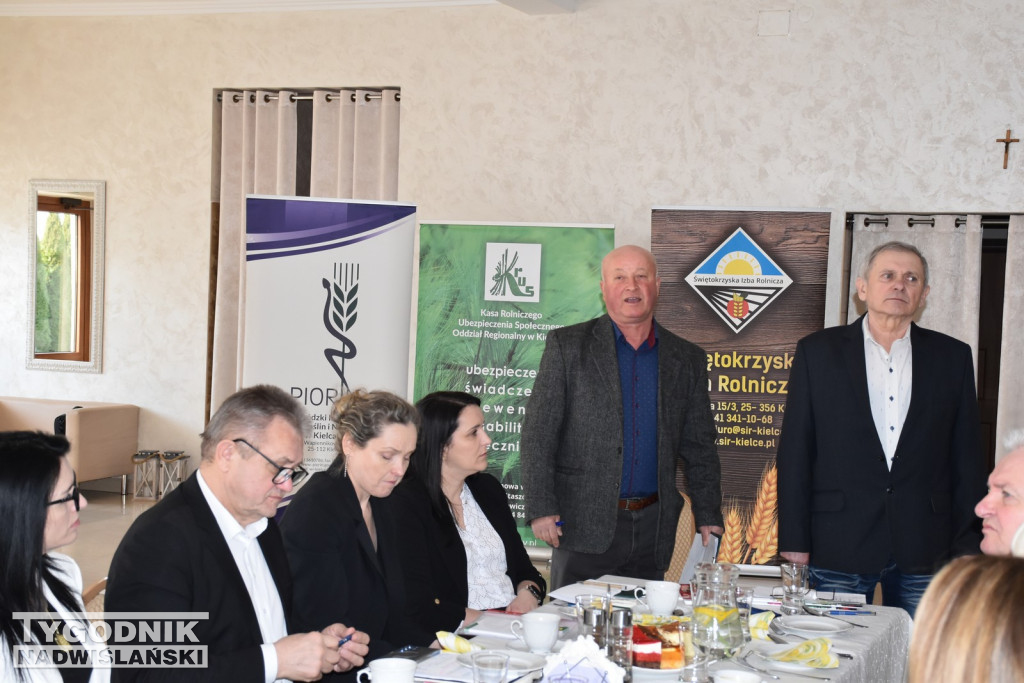 Konferencja rolnicza w Osieku