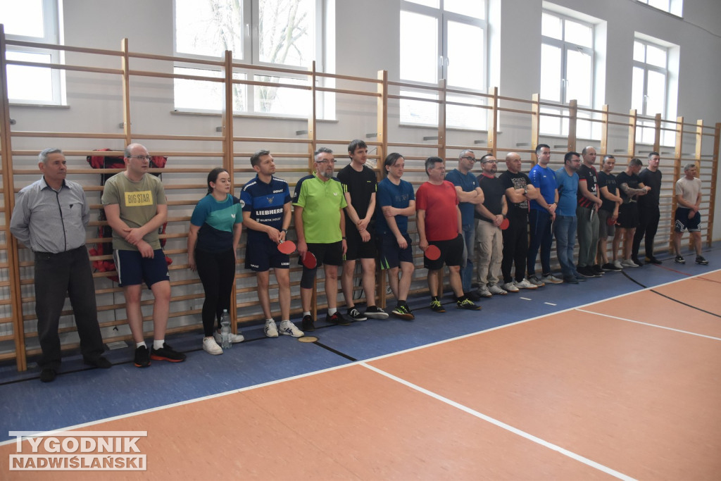 Turniej tenisa stołowego w Chmielowie