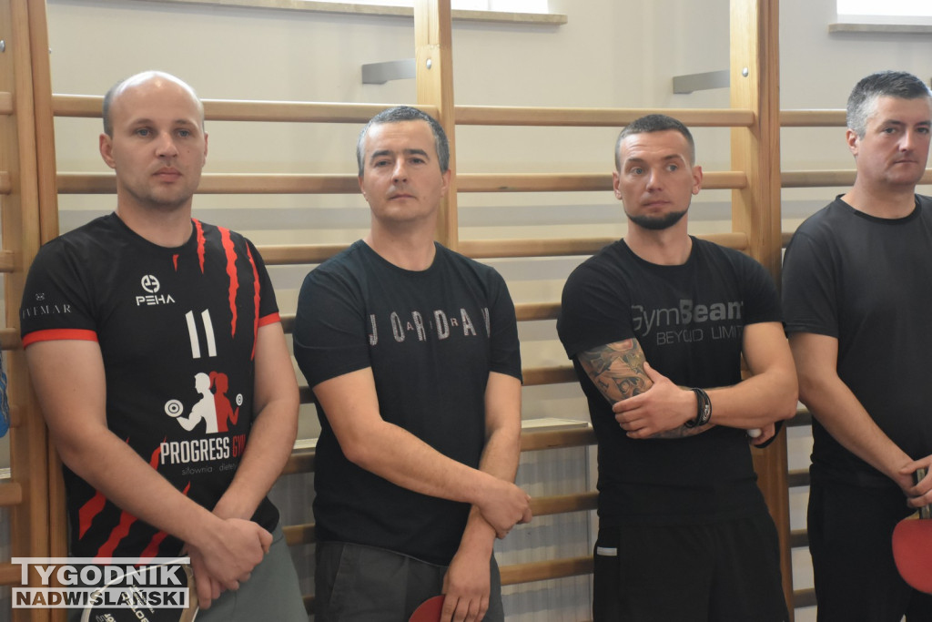 Turniej tenisa stołowego w Chmielowie