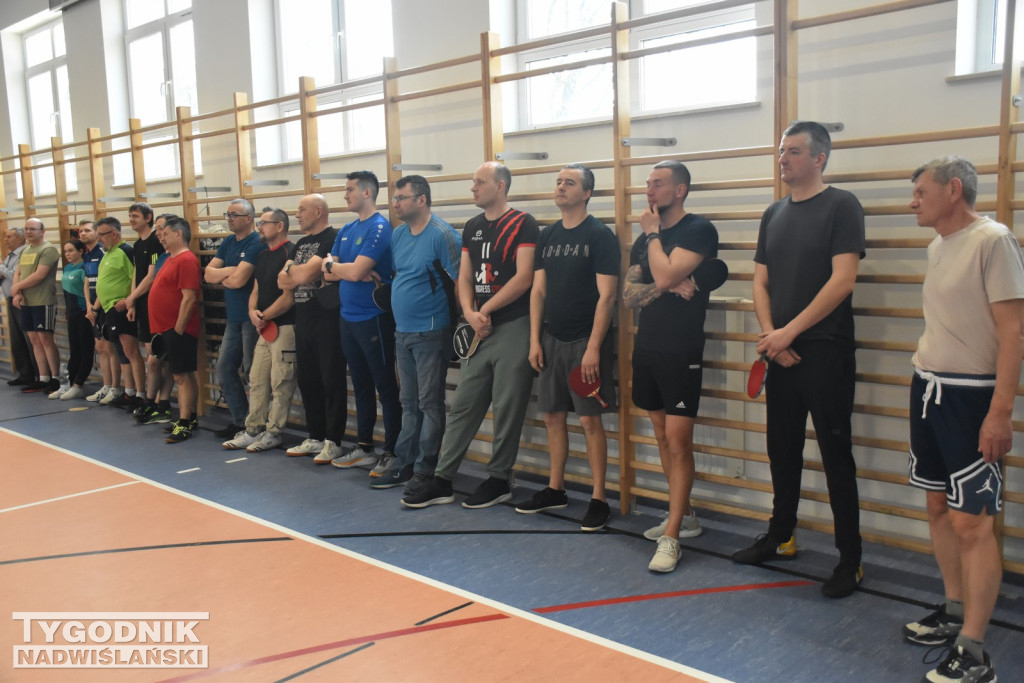 Turniej tenisa stołowego w Chmielowie