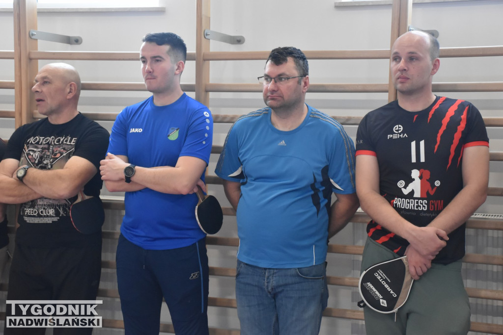 Turniej tenisa stołowego w Chmielowie