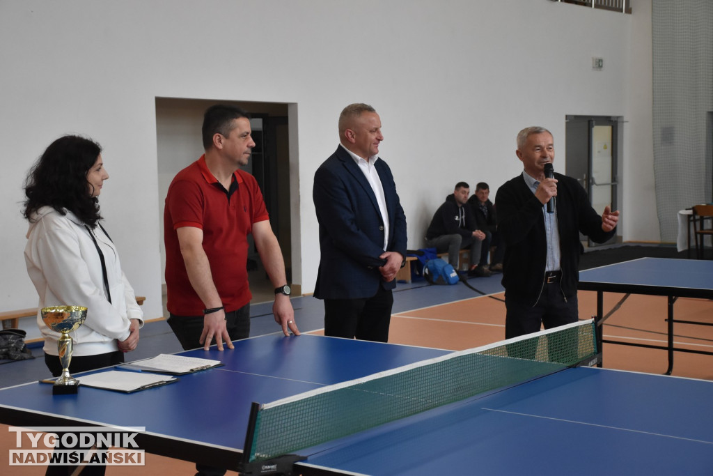 Turniej tenisa stołowego w Chmielowie