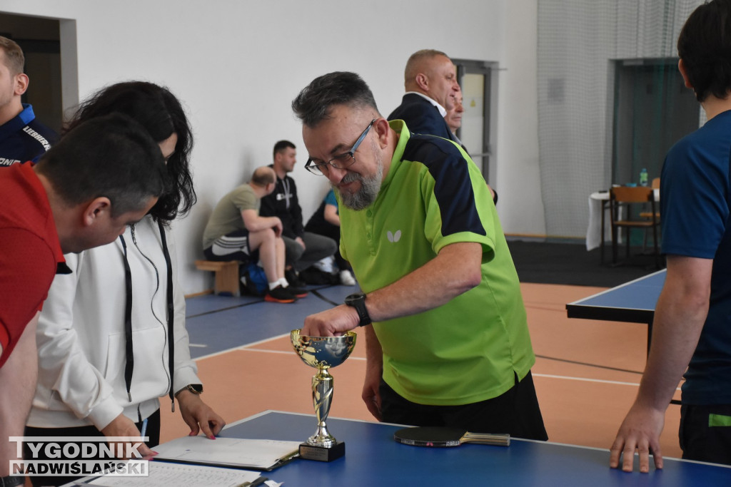 Turniej tenisa stołowego w Chmielowie