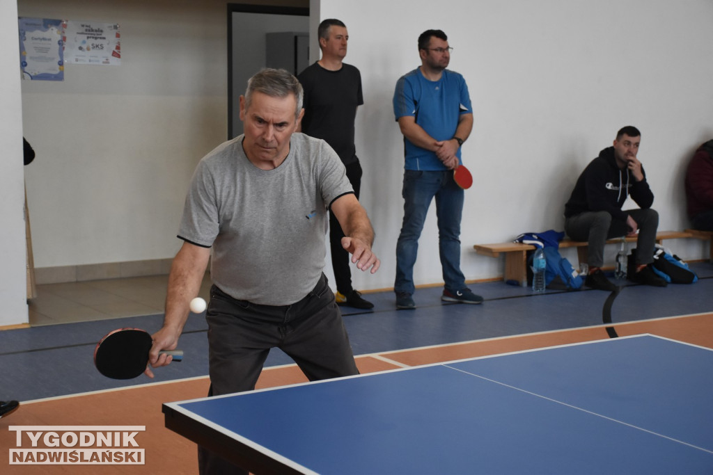 Turniej tenisa stołowego w Chmielowie