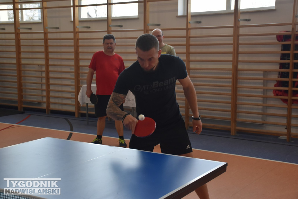 Turniej tenisa stołowego w Chmielowie