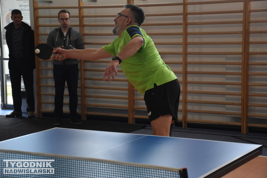Turniej tenisa stołowego w Chmielowie