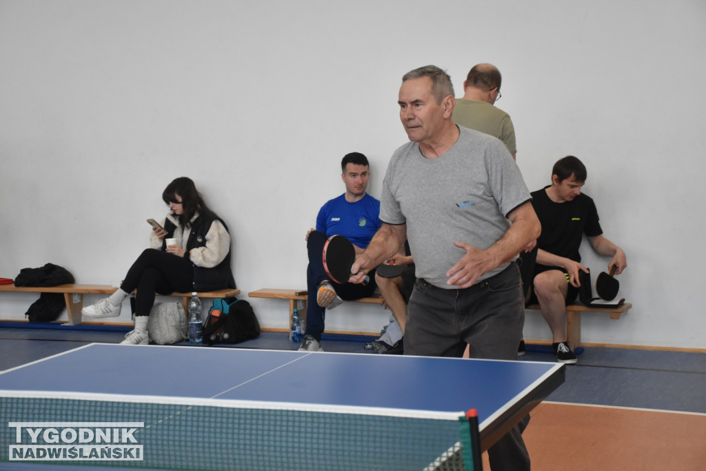 Turniej tenisa stołowego w Chmielowie