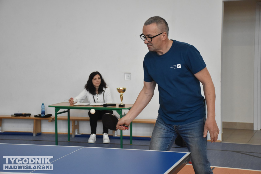 Turniej tenisa stołowego w Chmielowie