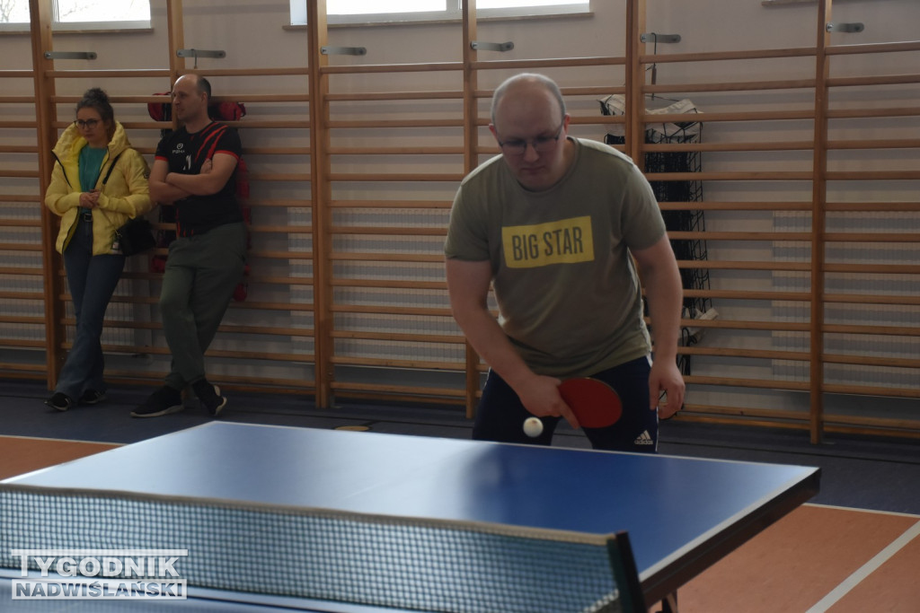 Turniej tenisa stołowego w Chmielowie