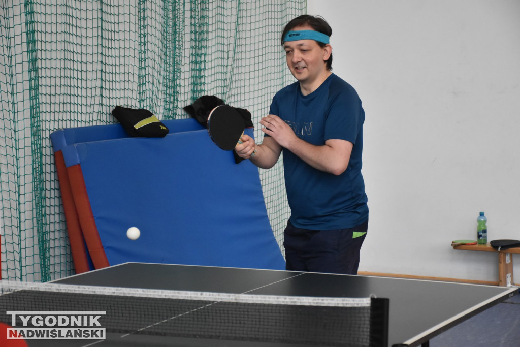 Turniej tenisa stołowego w Chmielowie