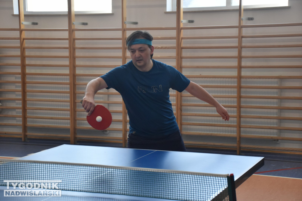 Turniej tenisa stołowego w Chmielowie