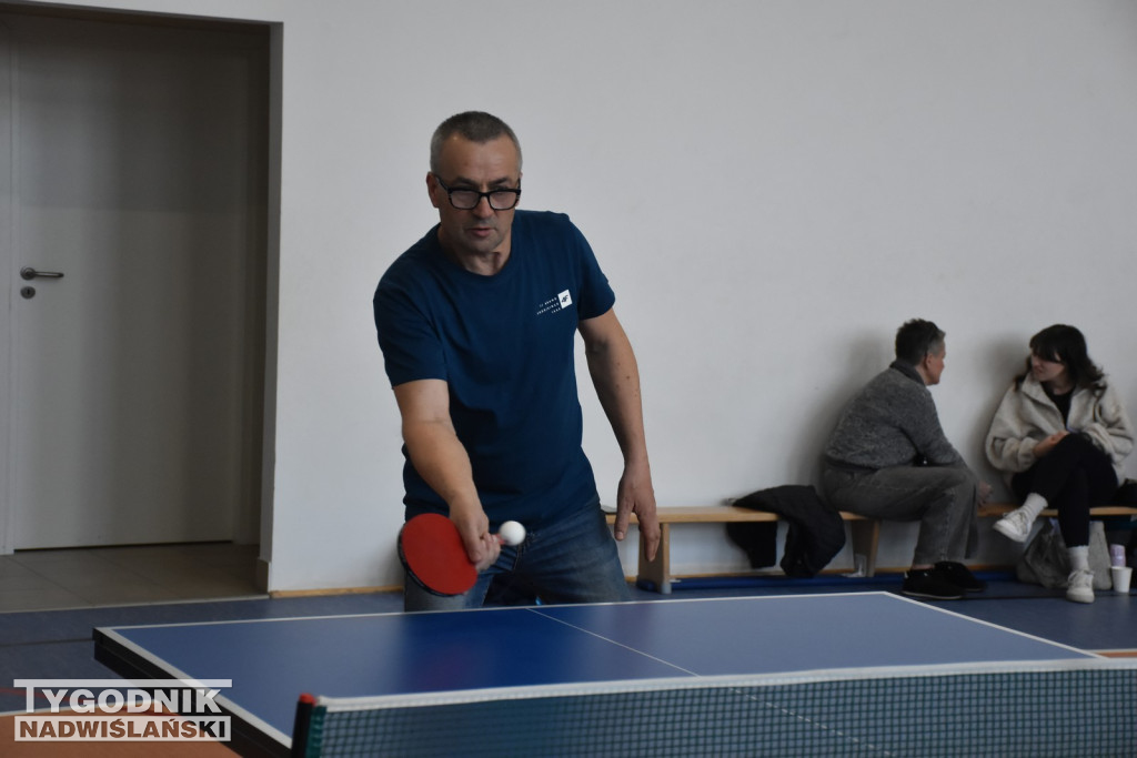 Turniej tenisa stołowego w Chmielowie