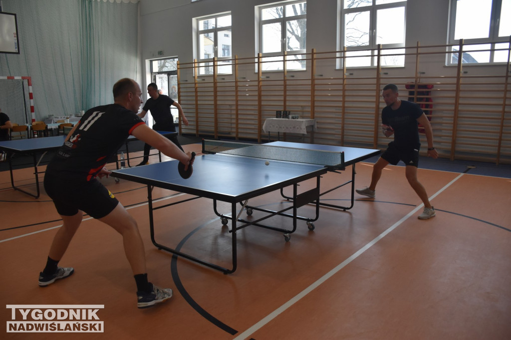 Turniej tenisa stołowego w Chmielowie