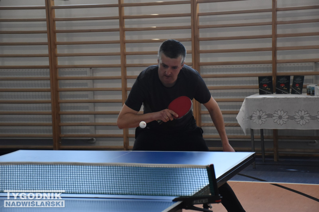 Turniej tenisa stołowego w Chmielowie