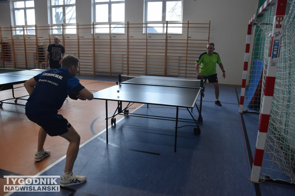 Turniej tenisa stołowego w Chmielowie