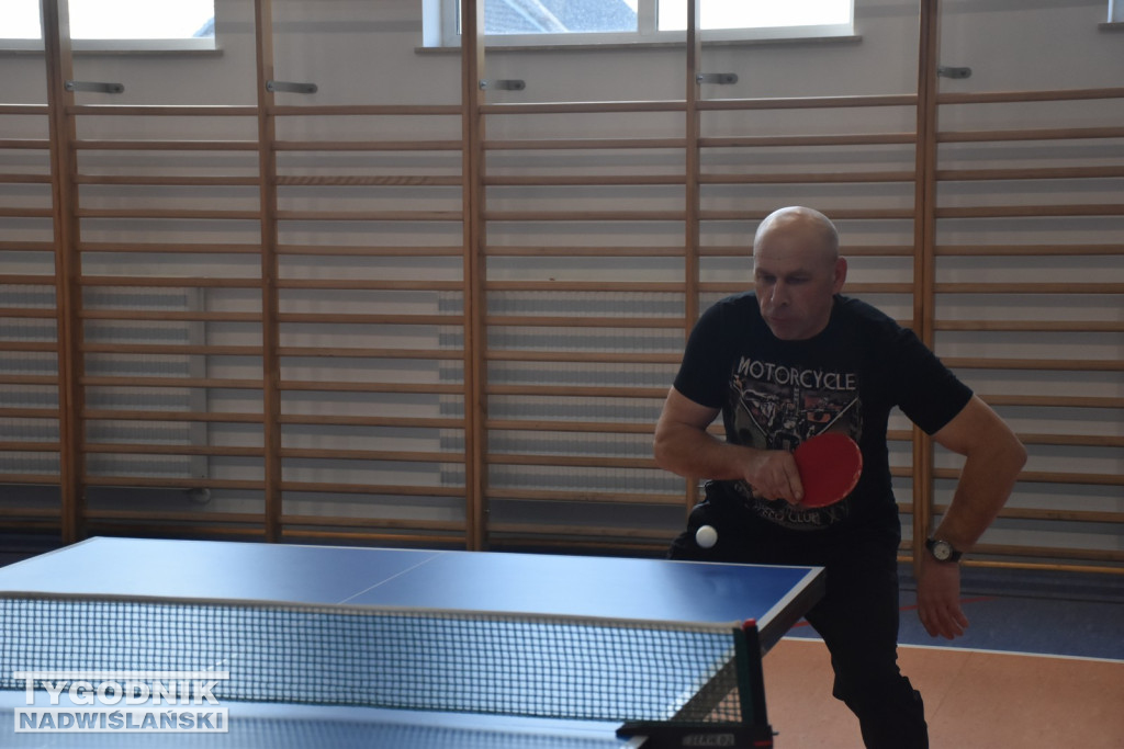 Turniej tenisa stołowego w Chmielowie