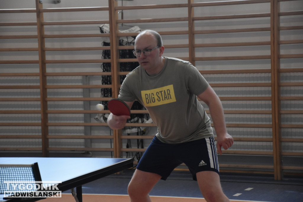 Turniej tenisa stołowego w Chmielowie
