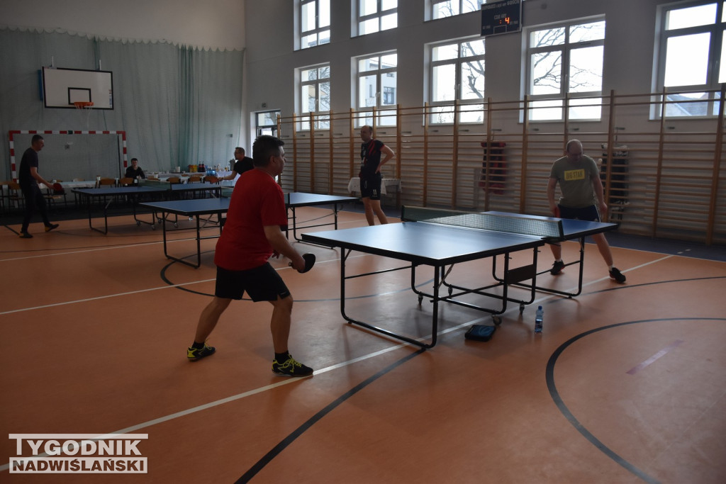 Turniej tenisa stołowego w Chmielowie