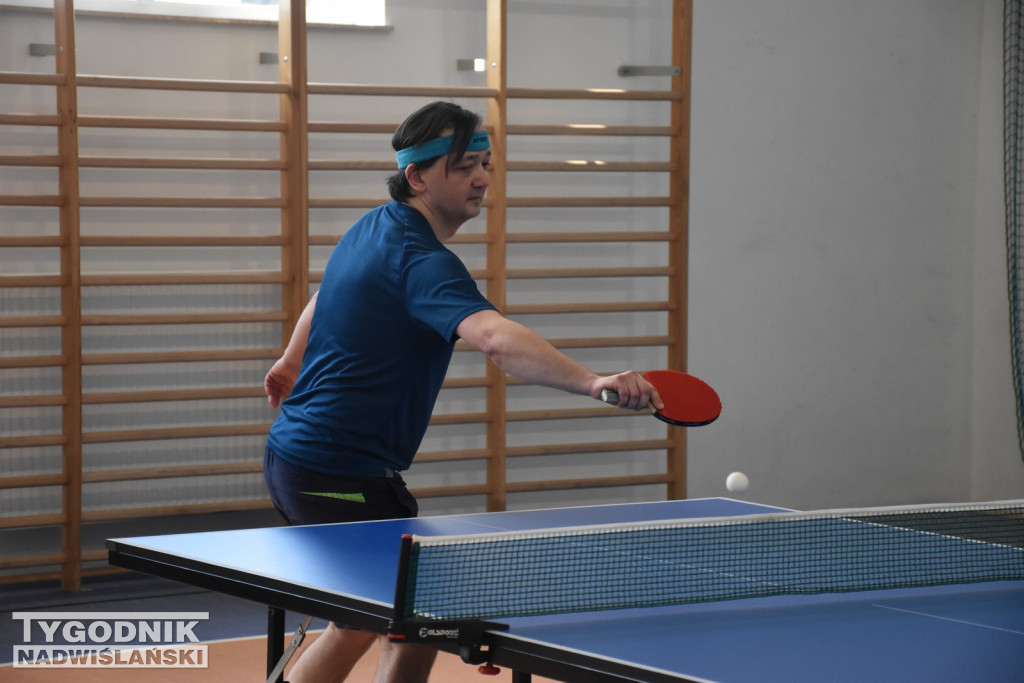 Turniej tenisa stołowego w Chmielowie