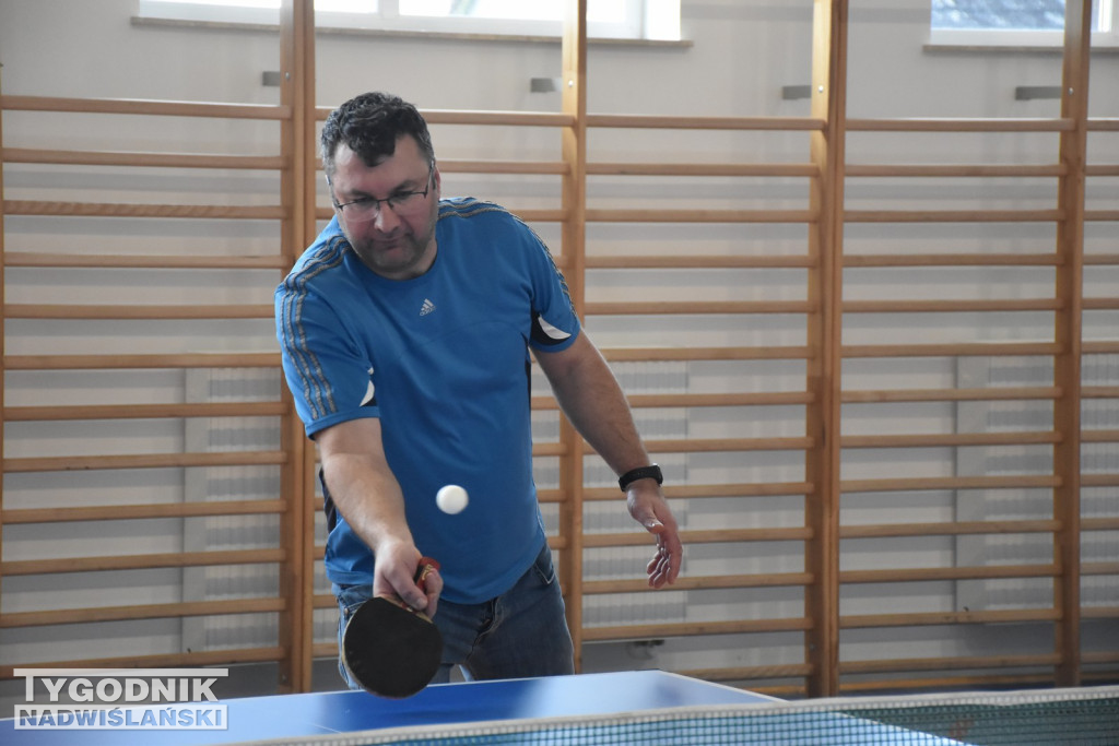 Turniej tenisa stołowego w Chmielowie