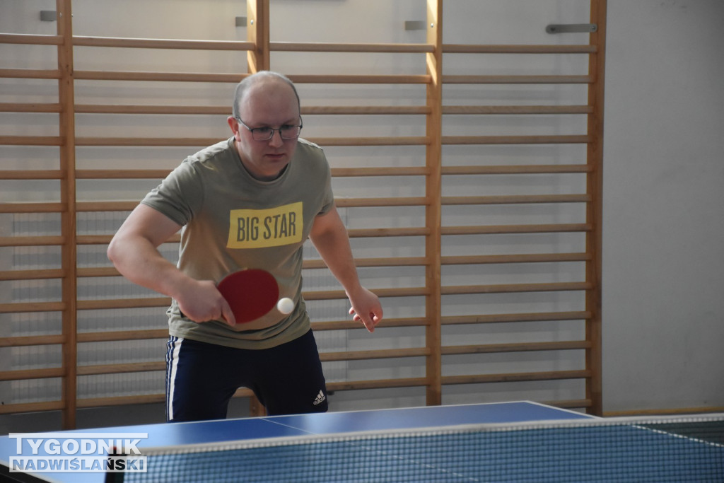 Turniej tenisa stołowego w Chmielowie