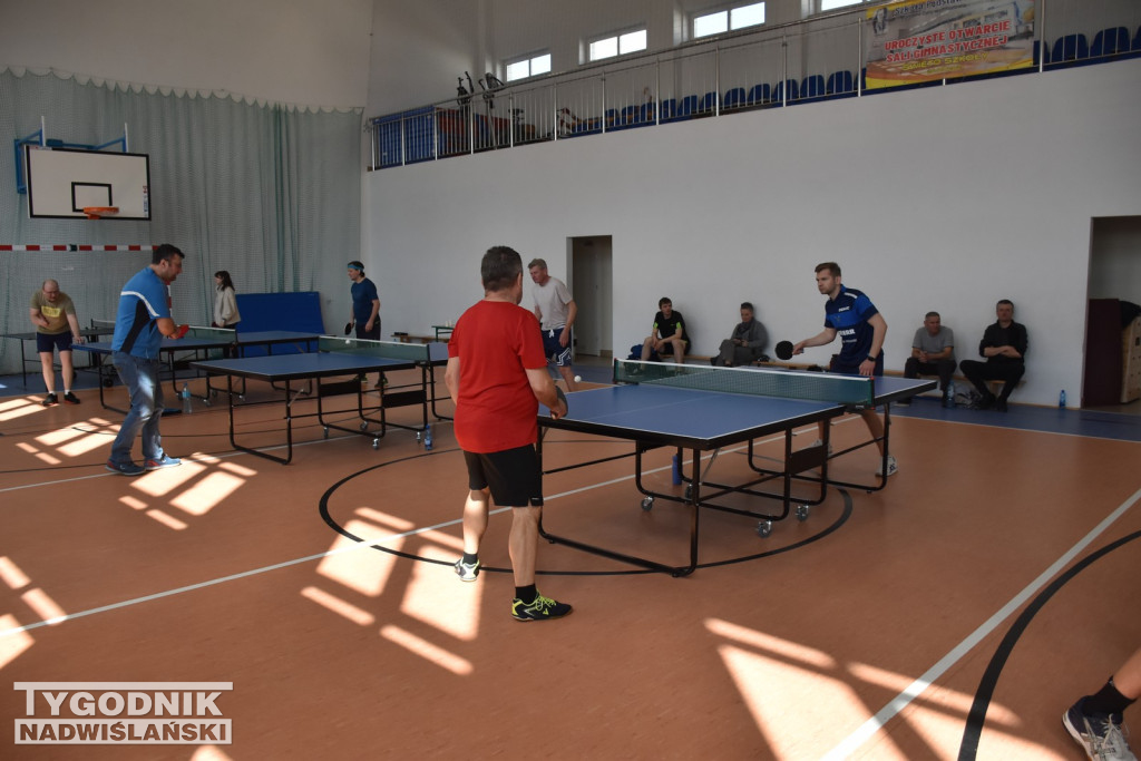 Turniej tenisa stołowego w Chmielowie