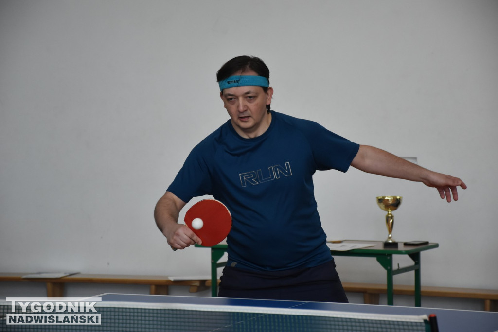 Turniej tenisa stołowego w Chmielowie