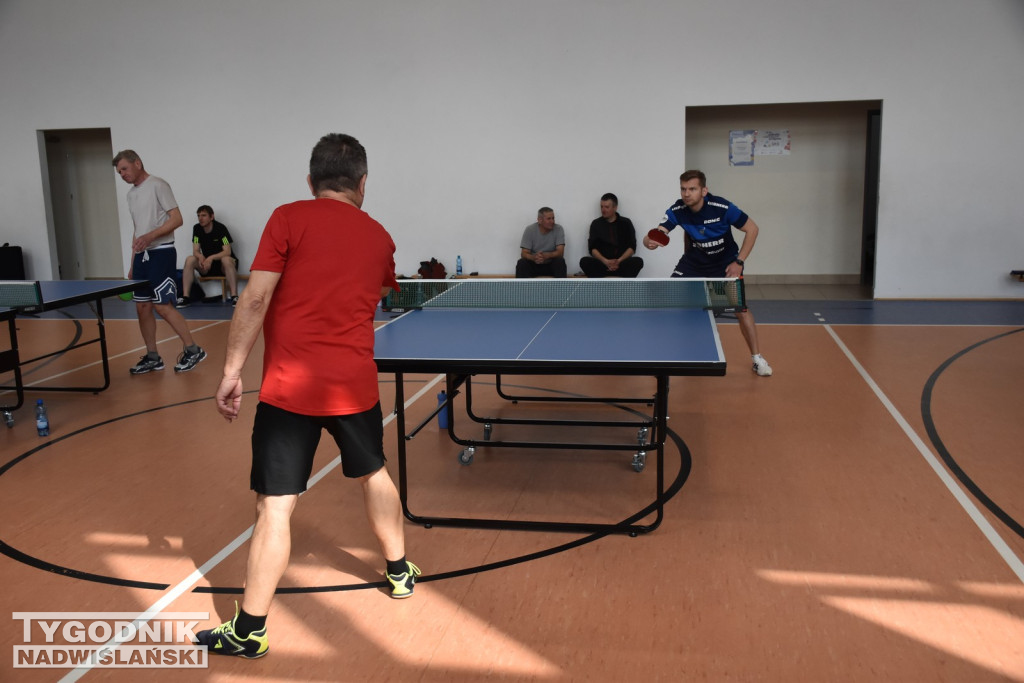 Turniej tenisa stołowego w Chmielowie