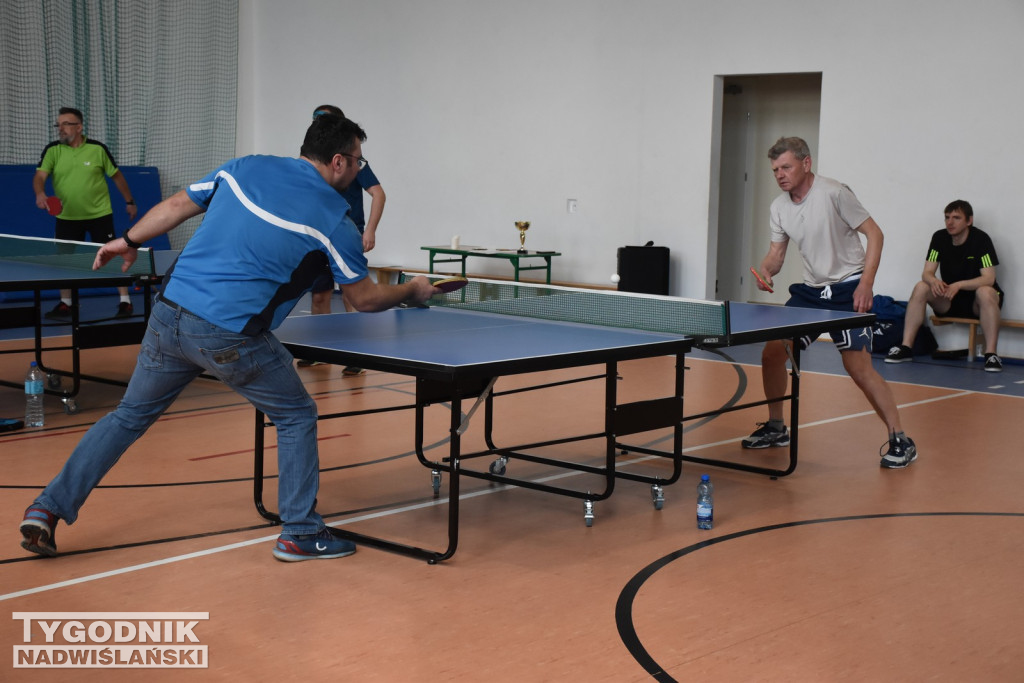 Turniej tenisa stołowego w Chmielowie