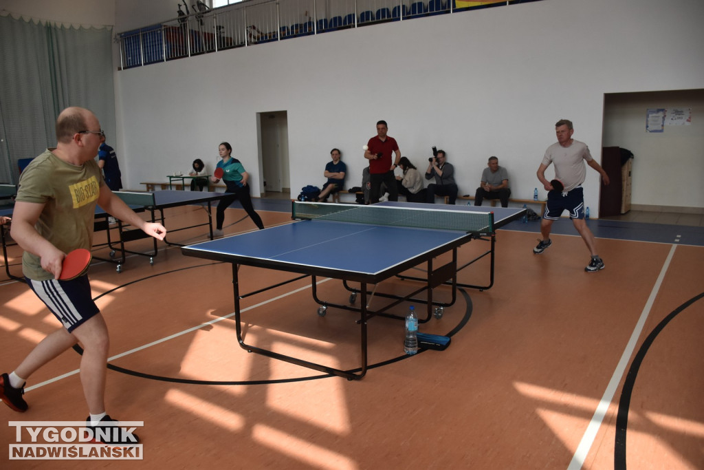 Turniej tenisa stołowego w Chmielowie