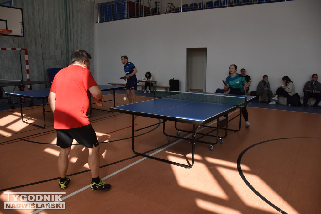 Turniej tenisa stołowego w Chmielowie