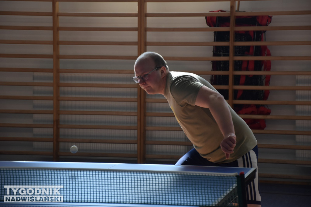 Turniej tenisa stołowego w Chmielowie