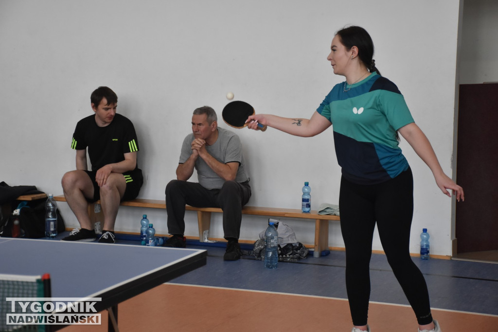 Turniej tenisa stołowego w Chmielowie