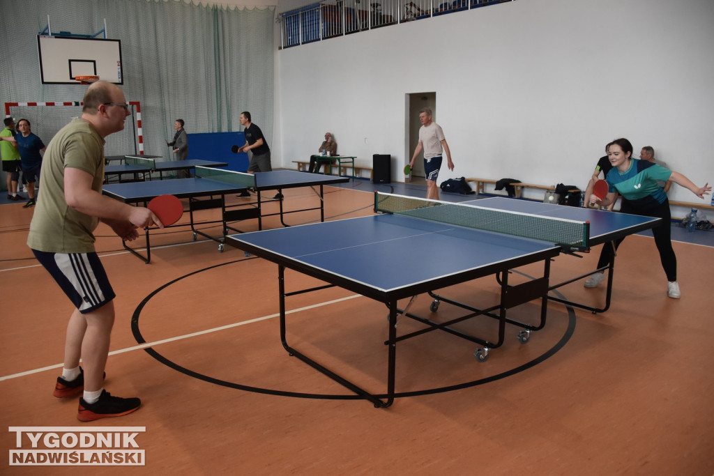 Turniej tenisa stołowego w Chmielowie