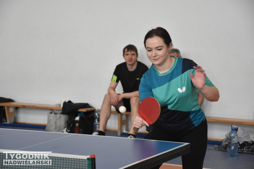 Turniej tenisa stołowego w Chmielowie