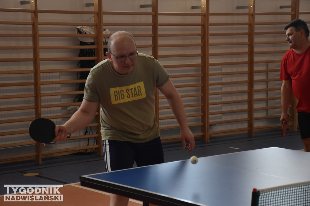 Turniej tenisa stołowego w Chmielowie
