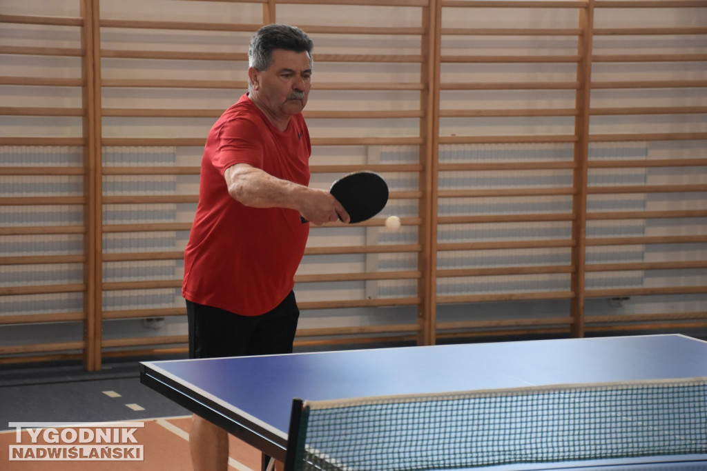 Turniej tenisa stołowego w Chmielowie