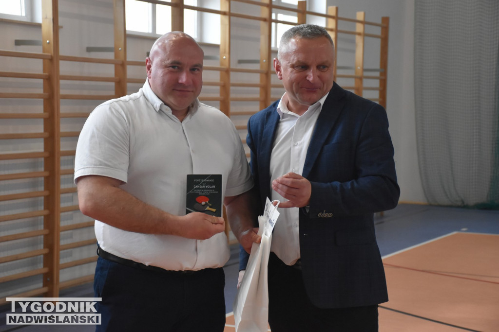 Turniej tenisa stołowego w Chmielowie