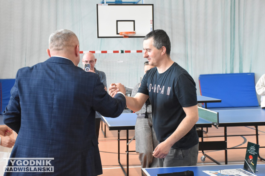 Turniej tenisa stołowego w Chmielowie