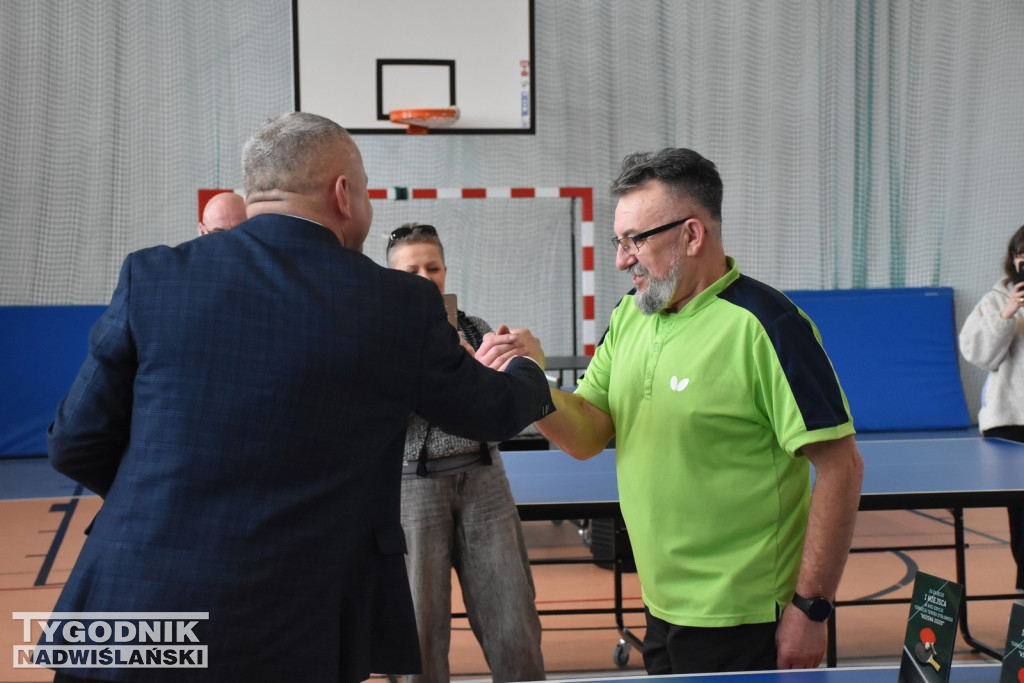 Turniej tenisa stołowego w Chmielowie