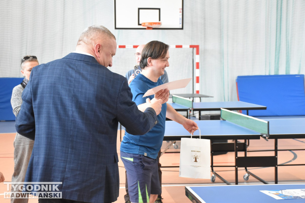 Turniej tenisa stołowego w Chmielowie