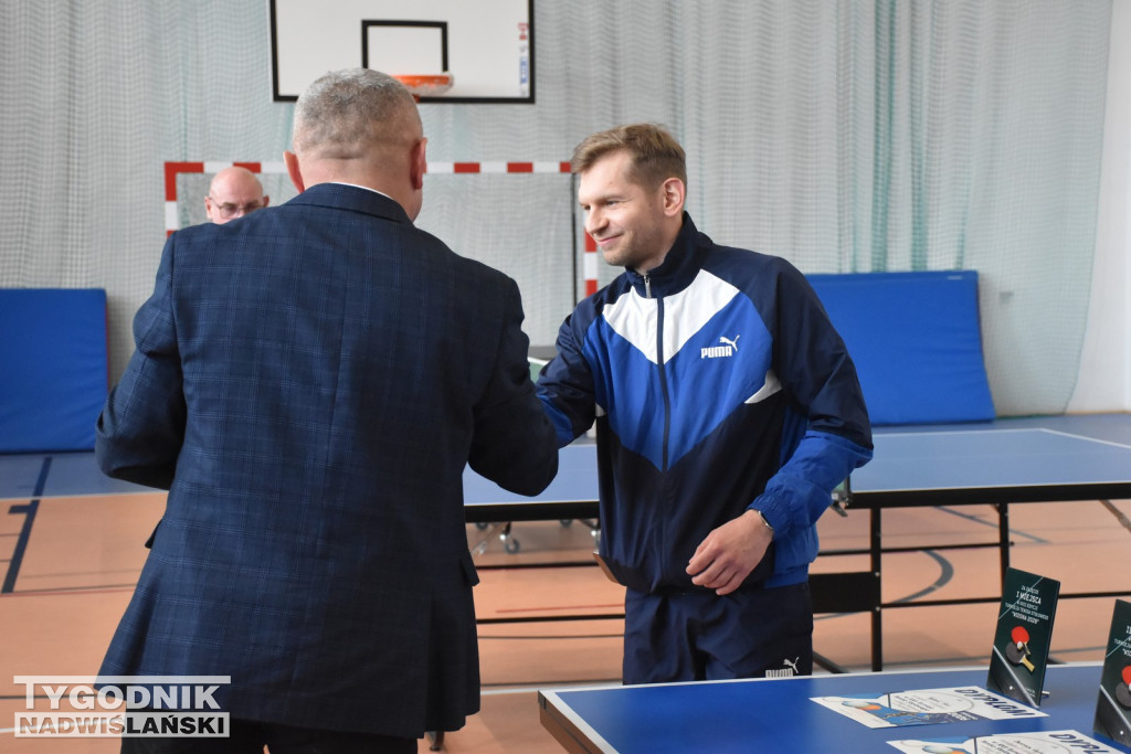 Turniej tenisa stołowego w Chmielowie