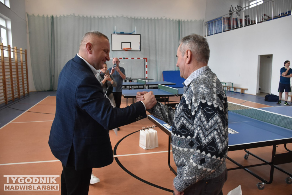 Turniej tenisa stołowego w Chmielowie
