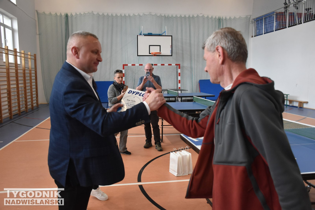 Turniej tenisa stołowego w Chmielowie