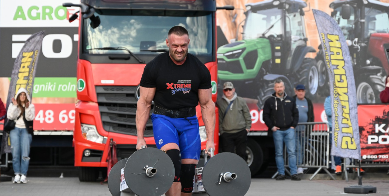 Zawody strongman w Tarnobrzegu