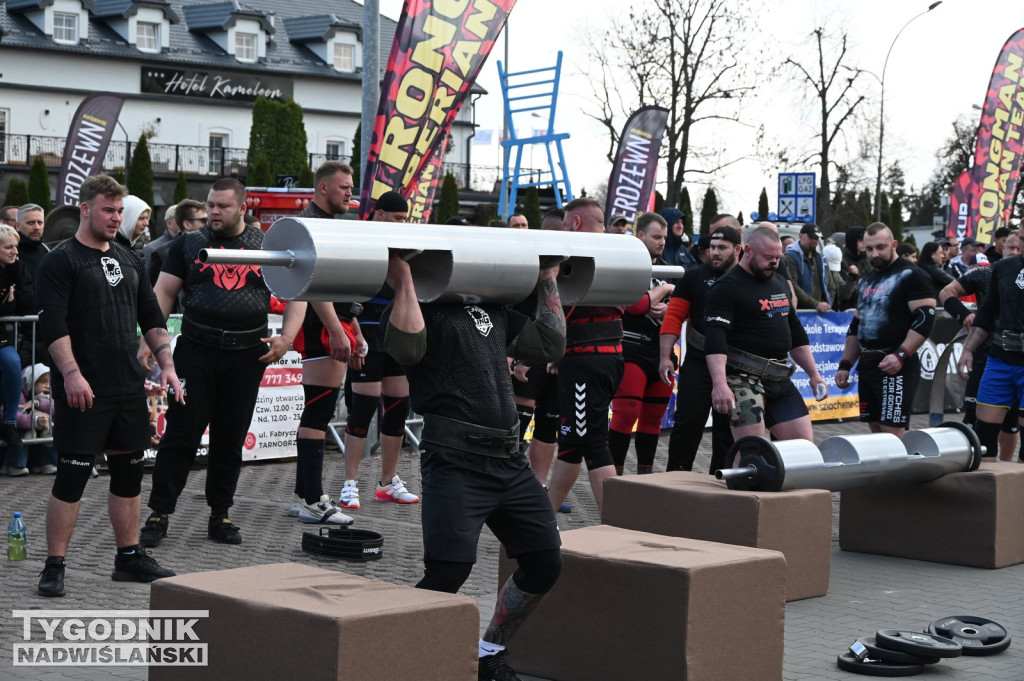 Zawody strongman w Tarnobrzegu